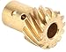 GKOKG Roller Cam Bronze HEI Distributor Gear 0.491 Inch Shaft Small Big Block Replacement for SBC BBC Engine Car Accessories Parts