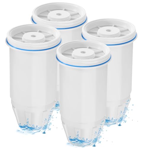 Water Filter Replacement fit for Zero Pitcher and Dispenser, 4 Pack