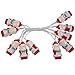Produktbild DSKYLODY LED-Weihnachtsdekoration Lichter Santa Claus Holiday Small Lights Weihnachtsbaum Weihnachten Anhänger Lichter String Batteriebetriebene 2 Beleuchtungsmodi (Size : 3M)