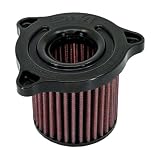 DNA High Performance Filters Couvercle de boîte à air Stage 2 et combinaison de filtre Compatible avec Royal Enfield Classic Reborn 350 (25 26) avec 99.48% débit d'air augmenté PN: R RE35CL22 S2 COMBO