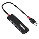 UFBOSS 4-Port USB Hub 3.0 Ultra Slim USB Splitter for iMac Pro, MacBook Air/Mini, PS4, Mouse...