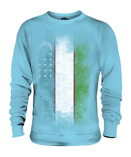 Sweat-shirt Ouzbékistan Candymix à coupe unisexe pour un style streetwear quotidien