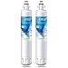 ICEPURE RPWF Refrigerator Water Filter Replacement For GE RPWF(NOT FOR RPWFE), WATER SENTINEl WSG-4, RWF3600A, 2PACK