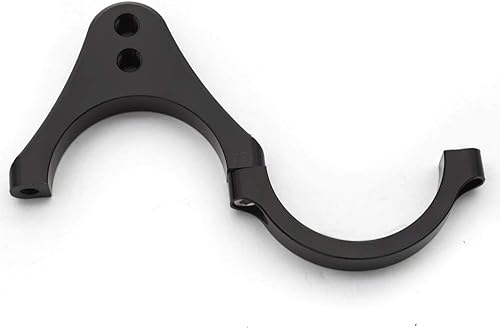 Miniatura 3 de PROCNC 53mm de diámetro abrazadera de montaje universal de amortiguador de dirección de aluminio para horquilla, abrazadera de pie fija para