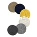 6x Cute Coaster For Drink Braided Absorbent multicolor Woven Coasters Set Dining Kitchen Round