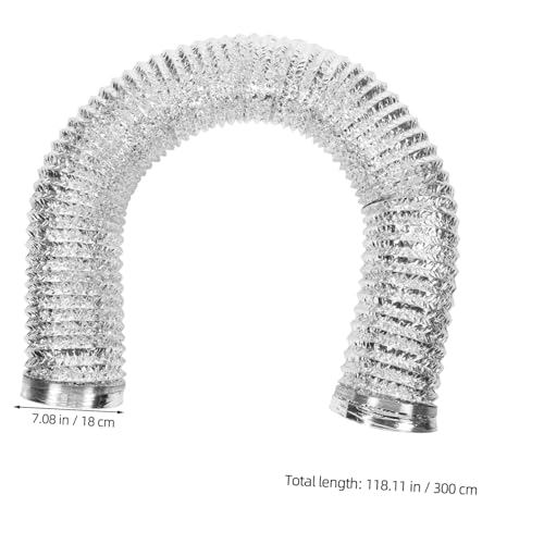 Gaine de ventilation alu rétractable pour climatiseur et sèche-linge - 5