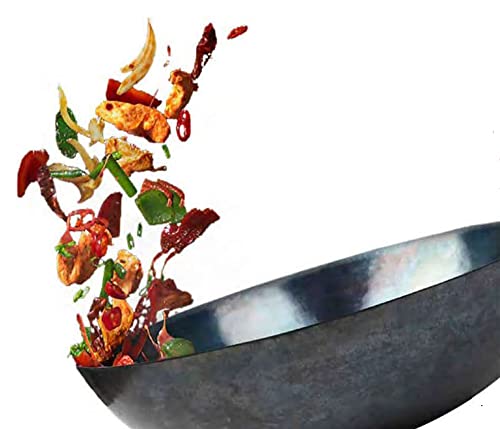 Wok acier carbone Ø 36 cm pour réussir toutes vos cuissons sautées saines