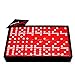 OMURA Games | Double 6 Red Standard Dominoes