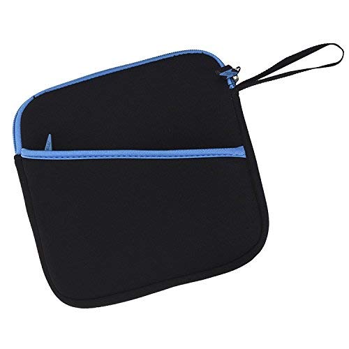 BCP 7-1/2inches External USB DVD/Blue-Ray/Hard Drive/GPS Neoprene Protective Storage Carrying Bag Sleeve/Pouch with Extra Storage Pocket