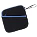BCP 7-1/2inches External USB DVD /Blue-Ray/ Hard Drive/ GPS Neoprene Protective Storage Carrying Bag Sleeve/ Pouch with Extra Storage Pocket