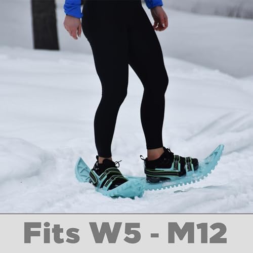 Crescent Moon LUNA-GREY Unisex Ultralight Eva Foam Snowshoes thumb #5