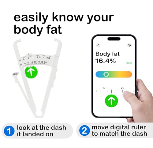Body Fat Caliper with App Connectivity