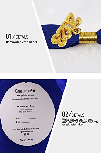 Graduatepro Matte Kids Graduation Cap 2023 For Kindergarten Prek Graduation Ceremony Royal #TOP3