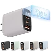 急速充電器 30W PD急速充電アダプター Type-C 充電器 ACアダプター USBポート & USB Cポート 充電器 Type-C PSE認証商品 充電ケーブル Type-C USB-A...