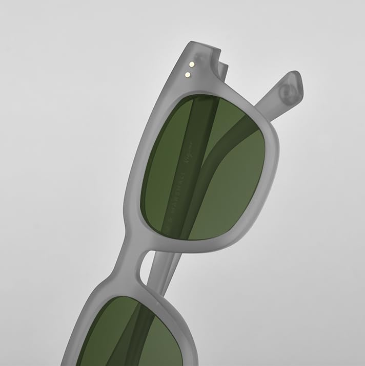 Image of SAM AND MARSHALL VIGOUR Sunglass I polarized I 400% UV Protection I Square Sunglass I Polycarbonate I Built I Unisex