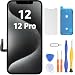 LL TRADER Display für iPhone 12/12 Pro 6.1" LCD Ersatzbildschirm und Kits