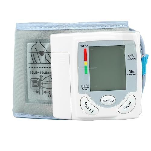 Máquina de Presión Arterial en la Parte Superior del Brazo, Monitor de Presión Arterial, Dispositivo Electrónico de Presión Arterial con Pantalla Automática Precisa de Alta Definición para Uso Profesi