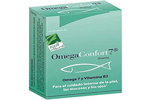 100% Natural Omegaconfort7 Omega 7 Y Vitamina A. Blister 30 Cápsulas