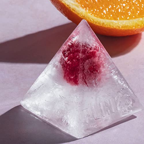 Drinksplinks A Ice Tray And Pyramid Mold - Silicone Ice Cube Mold Trays For Freezer With Large Letter A Shapes - Big Alphabet Monogram Ice Molds - Reusable Cocktail Trays For Resin, Baking, Crafting #TOP4