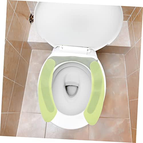 Yardwe Beheizter Toilettensitz Beheizter Toliot-Sitz Toilettensitzbezüge Warmer Toilettensitzwärmer Intelligentes Heizkissen Flanell – Bild 7
