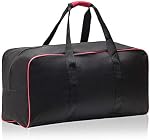 Canada Sports Luggage Travel Duffel Bag Durable Double Handles Black 30inch