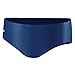 Speedo mens Swimsuit Powerflex Eco Solid Adult athletic swim briefs, Speedo Navy, 32 US