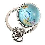 Sorgfältige handwerkskunst: jeder schlüsselanhänger wird sorgfältig und mit liebe zum detail gefertigt, um haltbarkeit und dauerhafte schönheit zu gewährleisten. planet-schlüsseldekor, kreativer -schlüsselanhänger