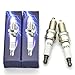 2Pcs CNPAPC Iridium IX Spark Plugs DCPR7EIX #3144#6046#97637 for 1999-2016 Harley Davidson Twin Cam Fiat 500 2012-2017 1.4L L4 Chevy Spark 2013-2015 1.2L L4 Engine