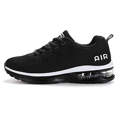 TORISKY Trainers Men Women Running Shoes Air Sneaker Fashion Shoes Sport Lightweight Walking Gym Jogging Fitness Athletic Casual Outdoor(A35-BK41) Black Cover