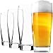 Produktbild KADAX Biergläser, 510ml Klassisches Weizenbierglas, Weizenbiergläser aus hochwertigem Glas, Bierseidel für Familienfeiern oder Partys, Tulpen Gläser für Bier (4 x 510ml)