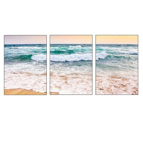 Póster de aerosol de olas con nitidez artística en formato vertical de 50x70cm