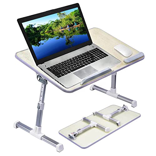 An Adjustable Computer Desk For Your Bed Provides A Comfortable And