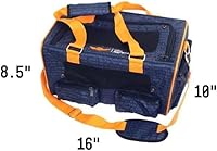 Vista 3 de Transportador oficial de mascotas de JetBlue Airlines Blue Blue 16 pulgadas