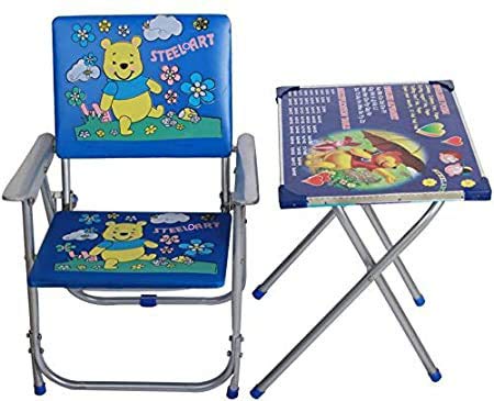 S.S Steelo Art Study Table & Chair Set 2-7 Old Children (Blue)