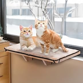 ♦️キャットウィンドウパーチ 木製キャットハンモック 窓用 屋内猫用 ネコ ねこ ♦️キャットウィンドウパーチ 木製キャットハンモック 窓用