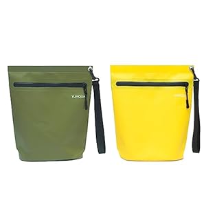 YUMQUA Waterterproof Zipper Pouch 2...
