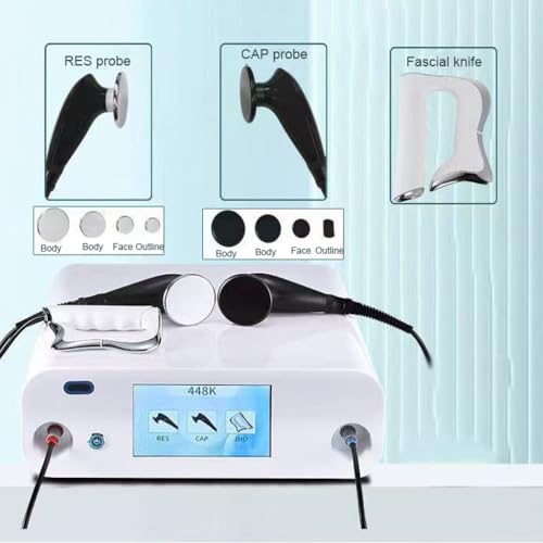 Máquina de diatermia para fisioterapia para uso en casa y salón: dispositivo para contorno corporal y reafirmación cutánea (B) miniatura 3