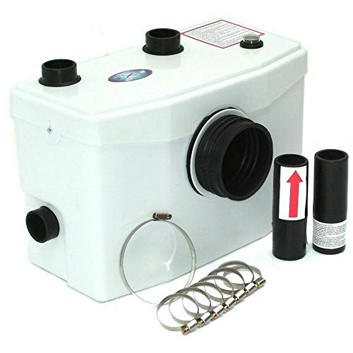 Preisvergleich Produktbild Hebeanlage Schmutzwasseranlage KLEINHEBEANLAGE 56212 Fäkalienpumpe 600W, WC, Dusche, Waschbecken, Abwasser Haushaltspumpe Sanitär