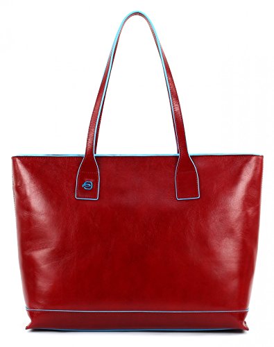 Piquadro Shopping, Collezione Blue Square, 36 cm, Rosso