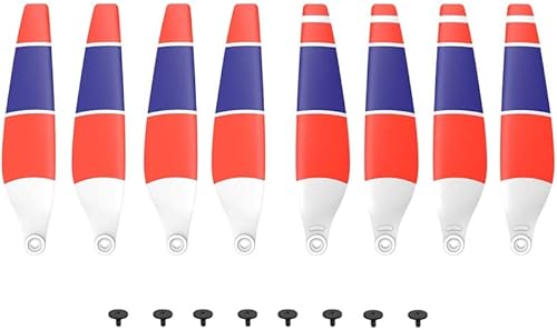 8 hélices para DJI Mini 3 Pro Drone 6030F Accesorios de utilería menos reducción de ruido y liberación rápida (rojo, azul, blanco 8) disponible en Yaxa Venezuela
