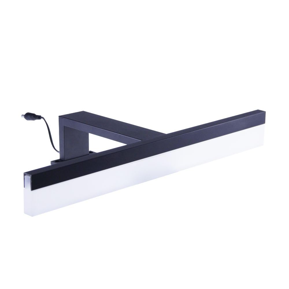 Voltman - Badezimmer-Wandleuchte 78 cm schwarz (16W 1280LM 4000K IP44)