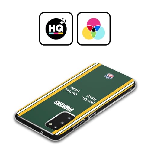 Green Bay Packers coque Samsung Galaxy A26 5G personnalisable avec initiale