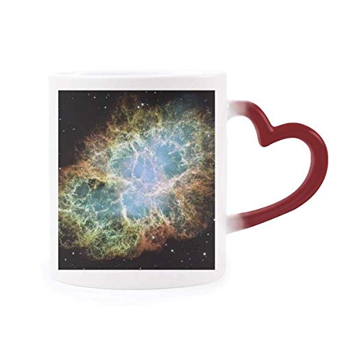 Taza morphing espacio para desayunos con efecto térmico de nebulosa misterio 2