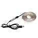 Produktbild Dellefuture USB LED Strip Lights, 5V wasserdichte RGB Color Mood Light Lampe Für TV Hintergrundbeleuchtung Schlafzimmer Halloween Weihnachtsdekoration 0,5/1/2/3/4 / 5m WasserdichtNone 1m