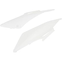 Compatible With Motorcycle Front Side Cover Left Right Tank Gas Fairing Pannel Guard Electric Dirt Pit BikeWHITE
