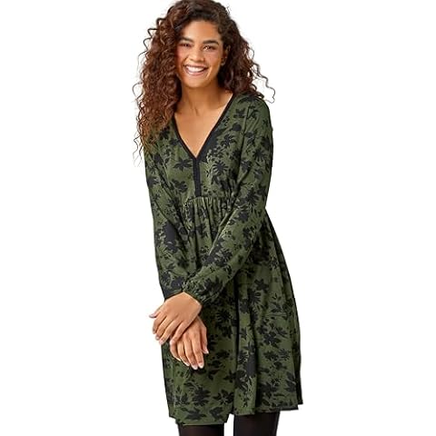 Roman Stretch Jersey Gathered Waist Dress Cover