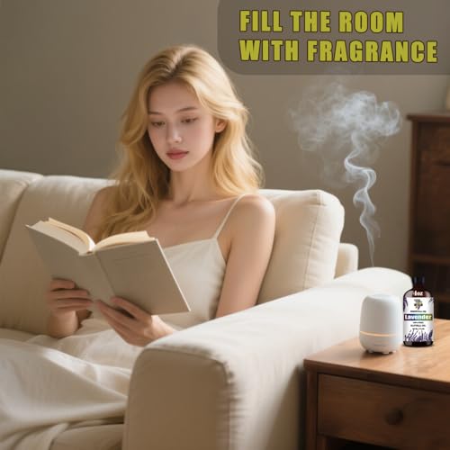 Image of Lavender Essential Oil for Diffuser Massage Home,Lavender Oil 4fl oz