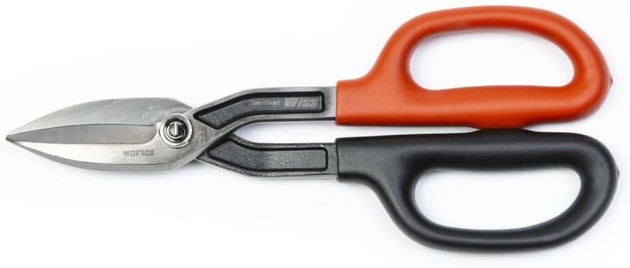 Wiss Crescent 10" Straight Pattern Tinner Snips - WDF10S