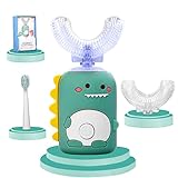 KAQINWX Kids U Shaped Electric Toothbrush for Age 2-12,...