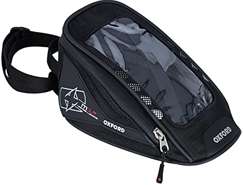 OXFORD Black M1R Micro Tank Bag - 1 Litre Motorcyc
